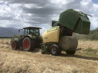 2021 Krone Comprima V-180 Round Baler