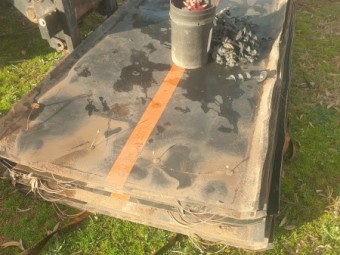 Used Hay Caps x 30 for 8x4 bales