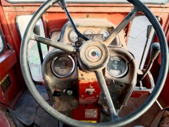 International 1066 draw bar tractor