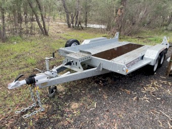 Trailer 3500 kg machinery Brian James Cargo 2