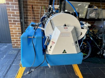 QR200 - L shape 200L remote retractable reel