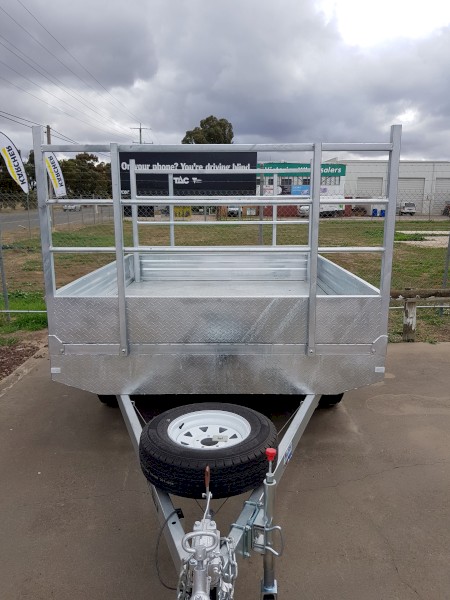 Galvanised Flat Top Trailer 8 x 7 ft. Price reduced.