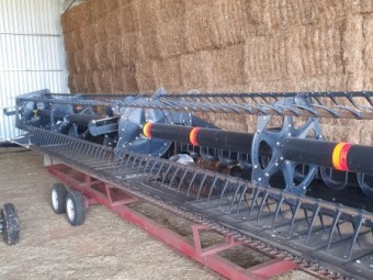 2012 MacDon FD70 Flex Draper Front