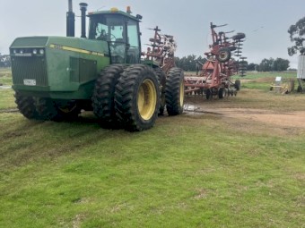 John Deere 8960 & Concept 2000 Bar & 7130 cart