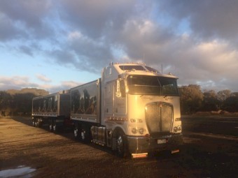 2018 Kenworth K200 Prime Mover with 2018 Hercules Quad Dog Trailer
