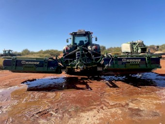 Krone Butterfly Mower Conditioner