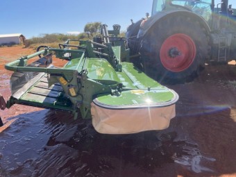 Krone Butterfly Mower Conditioner