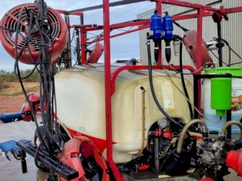 Croplands 4000L 2-row Fungicide / 3-row Herbicide Vineyard Spray Unit