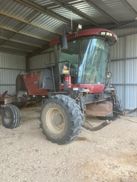 2009 Case IH WDX 1902 Windrower with 30ft Honeybee Front & 2012 16ft Mower Conditioner