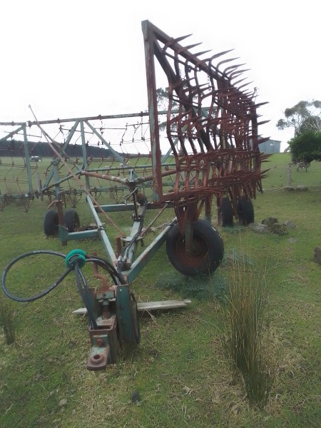 John Shearer harrows