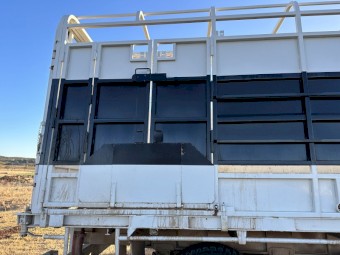 1980 Haulmark Trailer 40ft Single Deck Cattle Crate