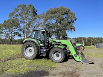 2017 Deutz 6190  TTV  FEL