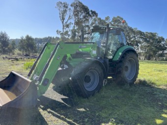 2017 Deutz 6190  TTV  FEL