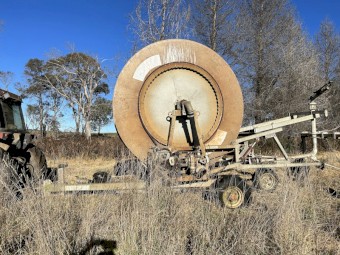 Travelling irrigator Trailco