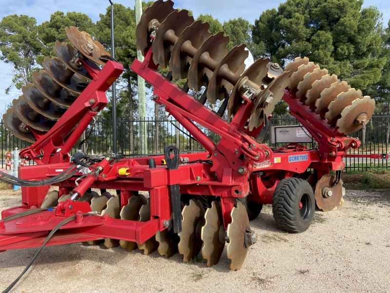 USED 2022 Tatu 7012 GCRO 50 Plate HD Folding Offset Disc Plough Farm