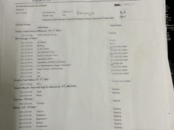 120mt Vetch Hay 8x4x3 Bales