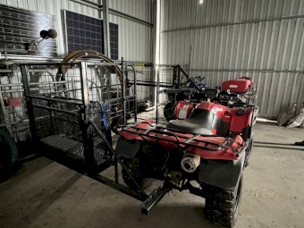 Suzuki 250 & Calf Catcher