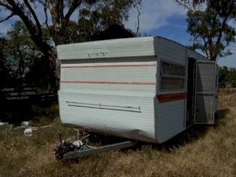 1970s Vintage Windsor Caravan