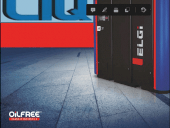 Air Compressor ELGI AB22-7V (22kW) Oil Free Water Injected