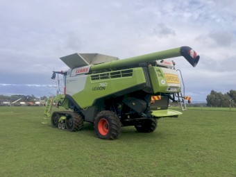 2017 Claas Lexion 760 Terra Trac Header