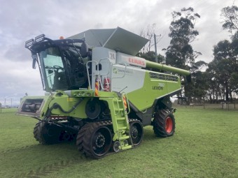 2017 Claas Lexion 760 Terra Trac Header