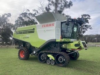 2017 Claas Lexion 760 Terra Trac Header