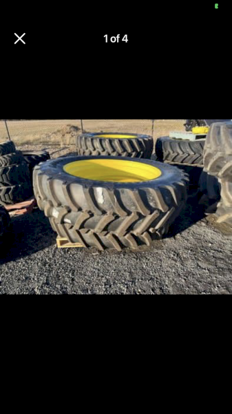Brand New Good Year VF480 / 80R50 Tyres and Rims x 4