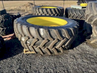 Brand New Good Year VF480 / 80R50 Tyres and Rims x 4