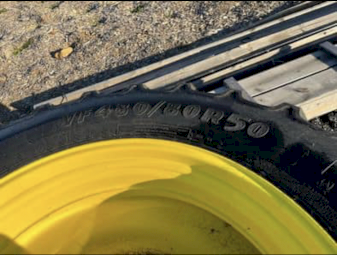 Brand New Good Year VF480 / 80R50 Tyres and Rims x 4