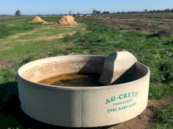 Concrete water troughs