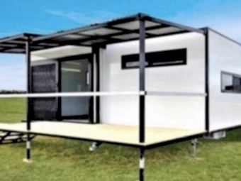 Towable Modular Home - Expandable 2 bedrooms - On or Off-Grid