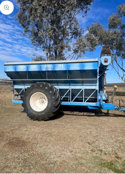 Finch 15 tonne chaser bin
