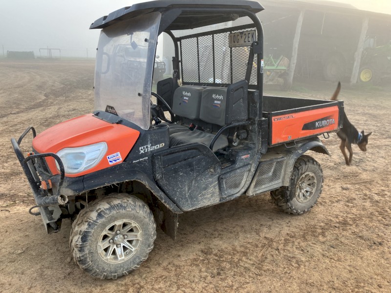 RTX 1120D kabota side by side.