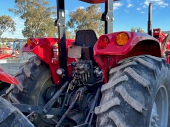 Massey Ferguson 455 with front end loader