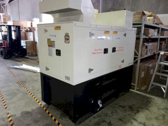 11.25KVA Yanmar/Stamford Super Silenced Diesel Generator 415V