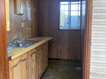 Portable building, Kitchenette, toilet (F & M), shower, urinal,