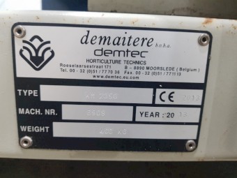 Demtec Automatic Soil Blocker and Seeder KM2050