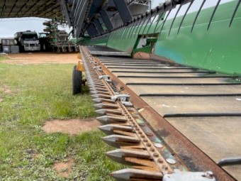 John Deere 936 D Draper Front