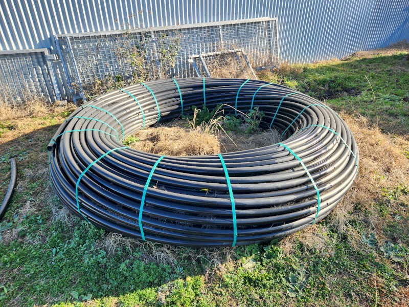 800m 50mm PN8 polly pipe