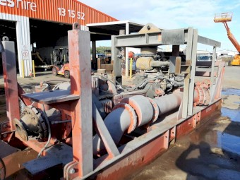 SYKES CP300GB Diesel Pump Skid 12"