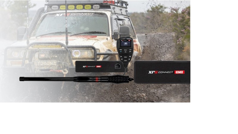 GME XRS-370C4P XRS Compact 5 WATT UHF Connect 4WD Pack Including Bonus Antenna !
