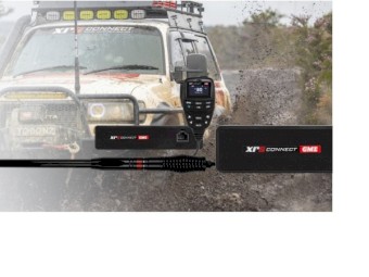 GME XRS-370C4P XRS Compact 5 WATT UHF Connect 4WD Pack Including Bonus Antenna !