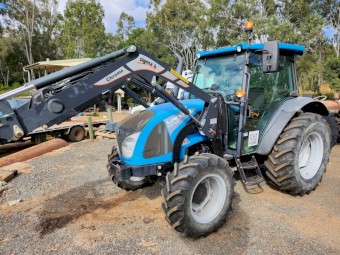 Landini 4-070D tractor C/W front end loader