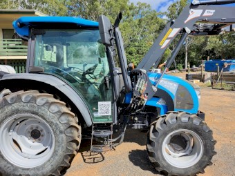 Landini 4-070D tractor C/W front end loader