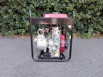 3 Inch Diesel Water Transfer Pump - Electric start / 12L fuel tank