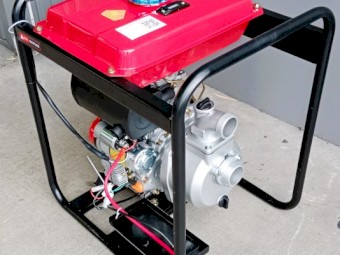 Kusing 2 Inch Diesel Water Transfer Pump E-start 12L tank