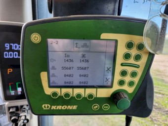 2008 Krone 1290HDP Large Square Baler