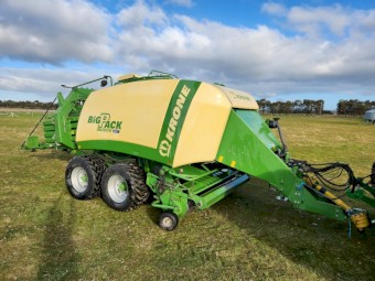 2008 Krone 1290HDP Large Square Baler