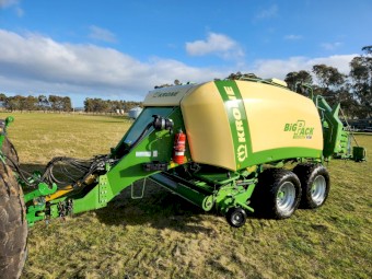 2008 Krone 1290HDP Large Square Baler