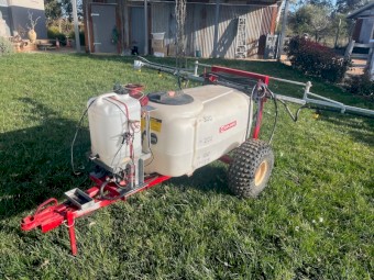300Litre Croplands Tow Behind Sprayer and Foamer